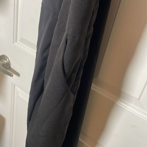 Forever 21 Women's Crisscross Cami Straight-Leg Jumpsuit | Black | size S - Picture 4 of 9